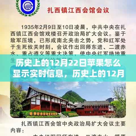 苹果引领信息革命的重大日子，历史上的12月22日实时信息展示