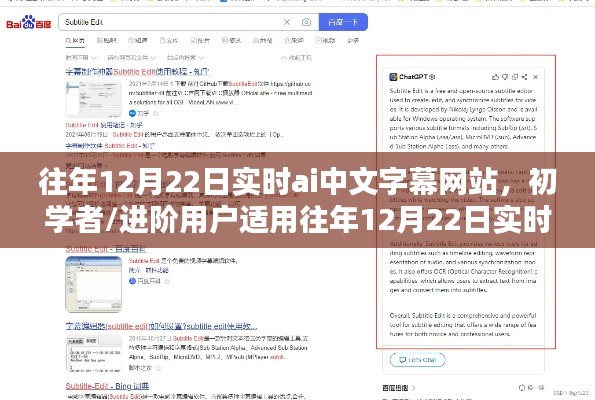 实时AI中文字幕网站使用指南,初学者到进阶用户全面解析