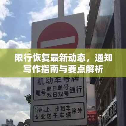 限行恢复最新动态,通知写作指南与要点解析