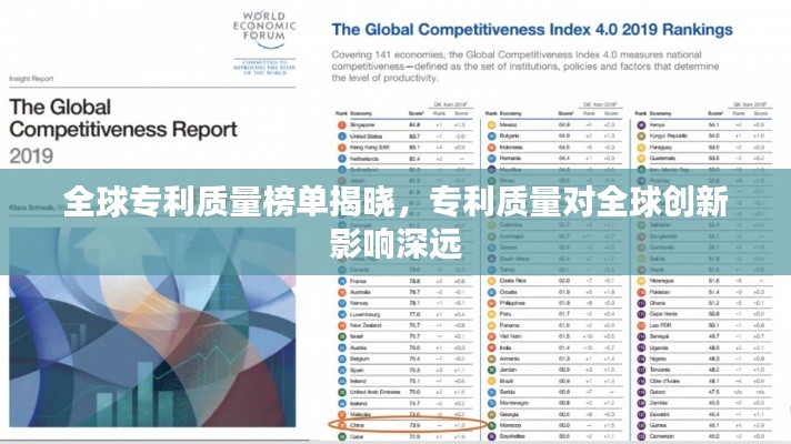 全球专利质量榜单揭晓,专利质量对全球创新影响深远
