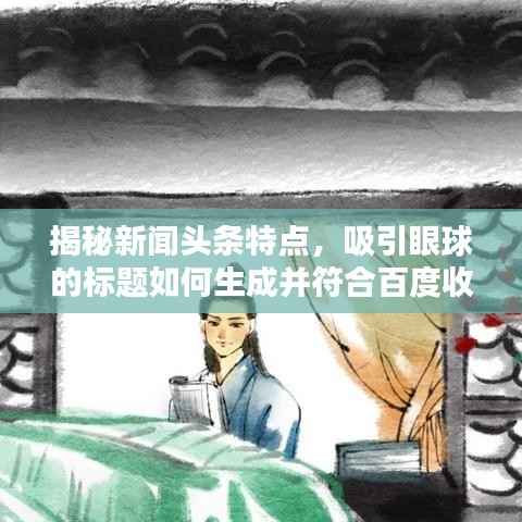 揭秘新闻头条特点,吸引眼球的标题如何生成并符合百度收录标准