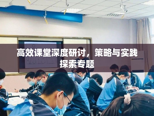 高效课堂深度研讨，策略与实践探索专题